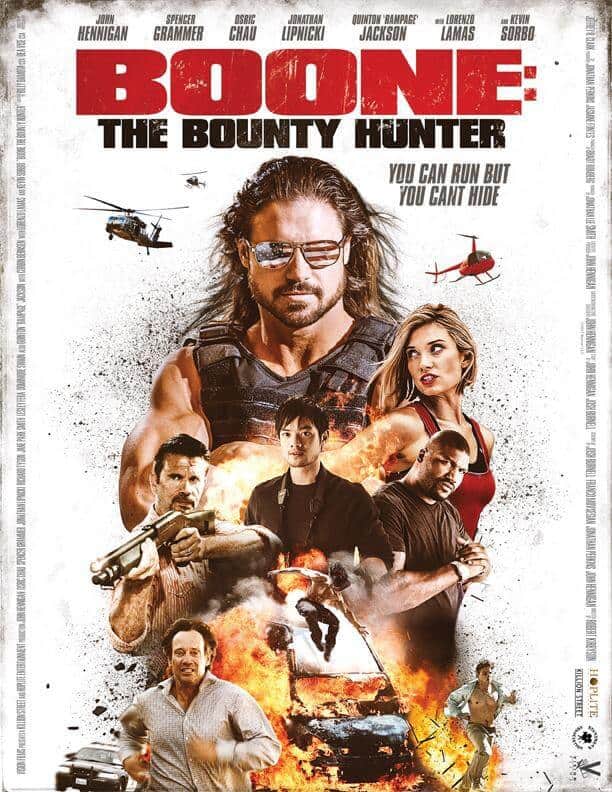 boone the bounty hunter poster