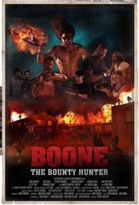 another movie poster for Boone the bounty hunter